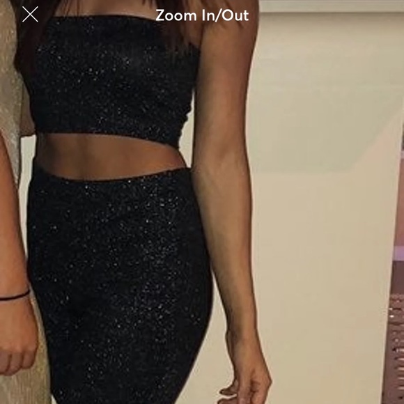 Forever 21 Pants and Crop Top set - Picture 2 of 4